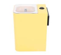 Estink Lámpara de Fuente Compacta Compacta de Cebo de Pesca LED de LED Portátil para Pesca Nocturna Material de ABS (Yellow)