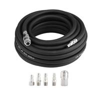 Estink Manguera de Aire Comprimido, 15 m, Conexión Rápida Europea 1/4 Pulgadas, 300 PSI