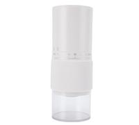 Estink Máquina de Molienda Portátil Silenciosa y Molida de Molienda Portátil Automática con Configuraciones Ajustables, Cuchillas de Acero Inoxidable para Viajes en el Hogar, Fácil de Usar (WHITE)