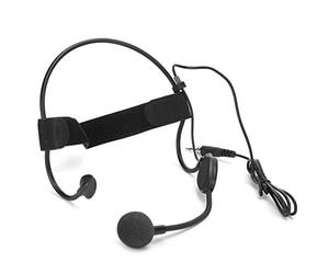 Estink Micrófono con Auriculares con Cable, cómodos Auriculares para computadora de Oficina, micrófono de Condensador Vocal Profesional a Prueba de Polvo y Sudor, micrófono con Conector de 3,5 mm