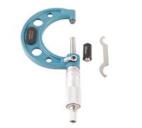 Estink Micrómetro Exterior de Acero Inoxidable, 25-50 mm, Precisión 0,01 mm, con Llave y Caja de Plástico