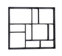 Estink Molde para Cemento, Molde para Hormig¨®n, Molde para Hacer Pavimentos/Caminos/Suelos de Jard¨ªn, Patio, BALC¨®n, Terraza, de Pl¨¢ Resistente, 45X40X4cm