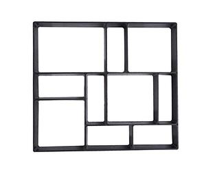 Estink Molde para Cemento, Molde para Hormig¨®n, Molde para Hacer Pavimentos/Caminos/Suelos de Jard¨ªn, Patio, BALC¨®n, Terraza, de Pl¨¢ Resistente, 45X40X4cm