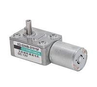 Estink Motor de Engranaje de CC Autoinfoque la Turbina Motor de Engranaje de Gusano de Turbina 12V para Electricidad Inteligente (30R/min)
