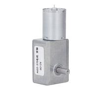 Estink Motor de Reducción de Velocidad de CC Autoinfoqueado CW CCW Aluminio Aleado Motor de Engranaje de Bobina de Latón para Campo Electrónico (90RPM)