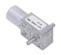 Estink Motor de Reducción de Velocidad de CC Autoinfoqueado CW CCW Aluminio Aleado Motor de Engranaje de Bobina de Latón para Campo Electrónico (18RPM)