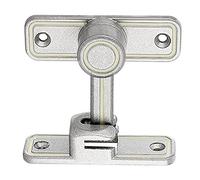 Estink Perno de Puerta Corredera de Acero Inoxidable 90 Lock de Cierre de 180 Grados Diseño Luminoso para Puerta de Granero [uso universal] (SILVER)