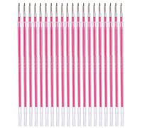 Estink Recambio de bolígrafo que desaparece de alta temperatura, paquete de 100 bolígrafos rojos de alta temperatura, borrable con calor, herramienta de sastrería para marcar temporalmente en zapatos,