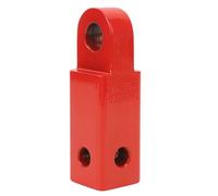 Estink Receptor Duradero de Enganche de Grilletes 23t Acero Al Carbono de Resistencia Al Carbono para Camiones SUVS 4x4 Vehículos Fuera de Camino Recarga (Rojo)