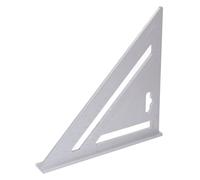 Estink Regla de ángulo de Carpintería de Carpintería de 7 Pulgadas de Aleación de Aluminio Cuadrado para Mediciones Precisas Herramienta Versátil para Proyectos de (Estándar del Reino Unido)