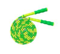 Estink Safe Beade Jump Rope Ligera Ligera para Niños en Grado y Arriba, Sports Sking Rope para Educación Física de la Escuela Primaria (Green)