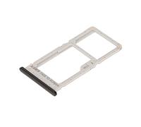 Estink Sim Card Bandeo de Reemplazo de Plástico Duradero para Note 6 Pro, Soporte de Ranura de Tarjeta de Almacenamiento Bien Equipada para Usuarios de Teléfonos Móviles (Black)