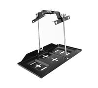 Estink Soporte de Batería Universal para Coche, Metal Ajustable, Rango 135-190 mm, con Pinza de Fijación