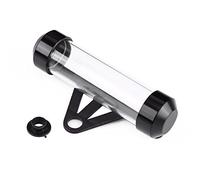 Estink Soporte de Tubo de Disco de Seguro para Motocicleta, Cilíndrico, Negro