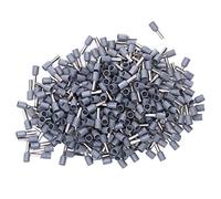 Estink Terminales de Alambre de Alguas de Pasador de Férula Aislados de 1000pcs, Conjunto de Conector Duradero para Equipos Eléctricos, Electrodomésticos, Ideales para su Uso en Maquinaria (E4009)