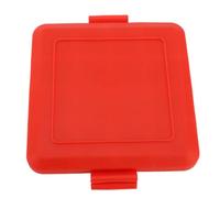 Estink Toster de Microondas Silicone Metal Snack Maker Set para un Conveniente Almuerzo Dorado (rojo)