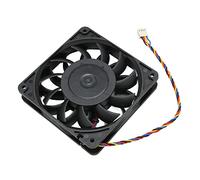 Estink Ventilador de Caja de Computadora de 120 Mm, Ventilador de Enfriamiento de 12 V, Conector de Alimentación de 4 Pines, Rodamiento de Bolas Doble, Enfriamiento Rápido de 3700 RPM,