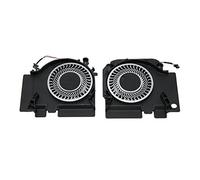 Estink Ventilador de Refrigeración para Unidad de Procesamiento de Portátil, Ventilador de Refrigeración de Repuesto para Portátil, Material ABS, Conector de Alimentación de 4 Pines para (CPU+GPU)