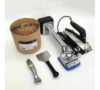 Estirador De Alfombras Con Rodilla, Kit De Herramientas De Instalación Con Cortador De Alfombras, Con Plancha De Unión, Cortador, Cinta De Unión, Mango Antideslizante Ajustable, Para Uso Doméstico