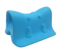 Estirador de cuello, corrector de joroba de cuello, almohada quiropráctica de espuma de poliuretano, dispositivo de tracción cervical, estirador de cuello para aliviar el dolor de cuello