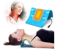 Estirador de cuello, dispositivo de tracción cervical para aliviar el dolor de cuello, dispositivo de alivio instantáneo del dolor de cuello, soporte de cuello para aliviar el dolor de cabeza TMJ,
