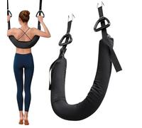 Estirador de de espalda, cinturón de tracción de columna vertebral ajustable | con ganchos, cómodo estirador de espalda - para hombres y mujeres, atletas, ejercicio, yoga, entrenamiento, fitness