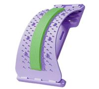 Estirador De Espalda, Camilla De Espalda Soporte Lumbar Masajeador De Acupresión,3 Niveles De Ajustable,corrector De Postura De Estiramiento De Columna Vertebral,para Liberación Muscular Del Ejercicio