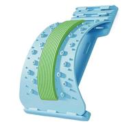 Estirador De Espalda, Camilla De Espalda Soporte Lumbar Masajeador De Acupresión,3 Niveles De Ajustable,corrector De Postura De Estiramiento De Columna Vertebral,para Liberación Muscular Del Ejercicio