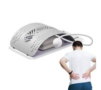 Estirador de trasero - Dispositivo de tracción lumbar de polipropileno ABS | 500 g Baack estirador y corrector de postura en violeta o gris | Herramienta de apoyo ergonómica de 37,7 x 21 x 5 cm
