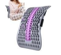 Estirador Lumbar | Masaje de Ergonómico Ajustable | Tablero Lumbar para Estirar la Espalda - para Hombres Y Mujeres, Ejercicio, Gimnasio En Casa, Viaje, Relajación Muscular Y De Columna