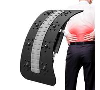 Estirador Lumbar | Tabla para Aliviar la Cintura | Dispositivo de Estiramiento del Arqueo de Espalda para Recuperación, Entrenamiento, Pilates, Estudio, Cama, Dormir, Yoga, Hogar y Coche