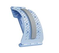 Estirador trasero, 3 niveles ajustable lumbar Stretch Board, soporte trasero portátil y dispositivo elástico, para el hombro del cuello Relajación muscular Home Gym Office Use