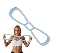 Estiramiento de bandas para el ejercicio para las mujeres, estiramiento de bandas para el ejercicio - Cuerda de entrenamiento elástica de 8 formas - Bandas de pecho Back Bands Stretch Bands Ejercicio