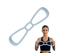 Estiramiento de bandas para el ejercicio para las mujeres, estiramiento de bandas para el ejercicio, cuerda de entrenamiento elástica de 8 formas, tira de las bandas de ejercicio, cuerda de