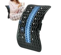 Estiramiento Espalda - Soporte De Masaje Y Estiramiento Ajustable | Dispositivo De Estiramiento Dorsal Con Tracción Lumbar | Para Hombres y Mujeres Yoga Pilates Entrenamiento En Casa Viajes
