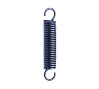 estirar el resorte, Paquete de 2 resortes de tensión de doble gancho, gris y negro, alambre de 3 mm, diámetro exterior de 18 mm/20 mm, longitud de 60 a 500 mm, varios tamaños.(3x18x90mm)