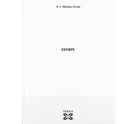 Estirpe (EDICIÓN LITERARIA - ALTERNATIVAS - Poesía)