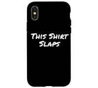 Esto da una bofetada Divertida y Moderna Carcasa para iPhone X/XS