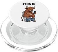 Esto es Bull PopSockets PopGrip para MagSafe