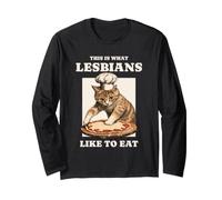 Esto es lo Que a Las Lesbianas Les Gusta Comer Divertido Manga Larga