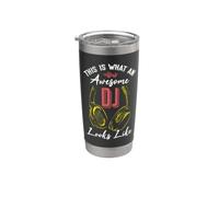 Esto es lo que da un aspecto atractivo de DJ. Vaso térmico de acero inoxidable de doble pared