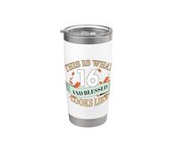 Esto es lo que parece 16 y bendecido 16 cumpleaños Vaso térmico de acero inoxidable de doble pared