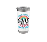 Esto es lo que parece el médico gay LGBT Gay Doctor Vaso térmico de acero inoxidable de doble pared