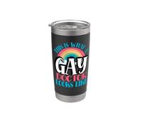 Esto es lo que parece el médico gay LGBT Gay Doctor Vaso térmico de acero inoxidable de doble pared