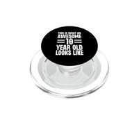 Esto es lo Que Parece un cumpleaños increíble de 10 años PopSockets PopGrip para MagSafe