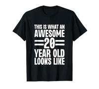 Esto es lo Que un Impresionante 20 años Parece cumpleaños Camiseta gráfica económica
