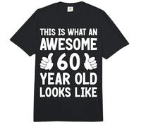 Esto es lo Que un Impresionante 60 años Parece 60 cumpleaños Comfort Colors Adult Heavyweight T-Shirt