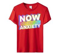 Esto es lo que yo llamo impresión de camiseta de miedo, rojo, XXL