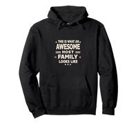 Esto Es Una Familia Anfitriona Genial Sudadera con Capucha
