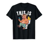 Esto es una tontería, Divertido, sarcástico, Humor sobre el baño Camiseta